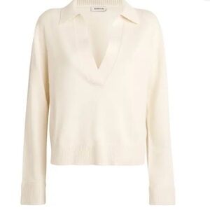 Simkhai Bobbie Polo Sweater - Cream